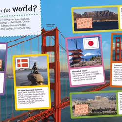ISBN Flags Around the World Ultimate Sticker Book livre enfants & adolescents Anglais