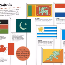ISBN Flags Around the World Ultimate Sticker Book livre enfants & adolescents Anglais