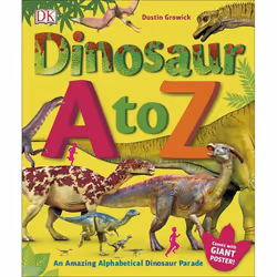 ISBN Dinosaur A to Z, Dinosaures, Anglais, Couverture rigide, 144 pages