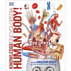 ISBN Knowledge Encyclopedia Human Body!, référence & langage, Anglais, Couverture rigide, 208 pages