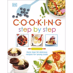 ISBN Cooking Step By Step, enfants & adolescents, Anglais, Couverture rigide, 128 pages