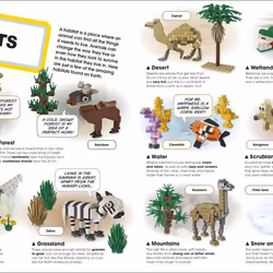 ISBN LEGO Animal Atlas livre enfants & adolescents Anglais Couverture rigide