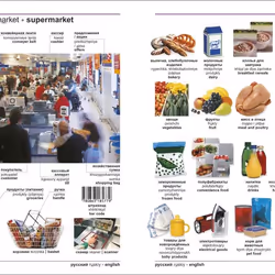 ISBN Russian-English Bilingual Visual Dictionary livre référence & langage Anglais