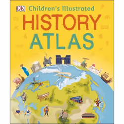 ISBN Children's Illustrated History Atlas, enfants &amp; adolescents, Anglais, Couverture rigide, 96 pages