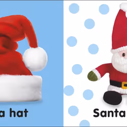 ISBN Baby Touch and Feel Merry Christmas livre Education Anglais Couverture rigide