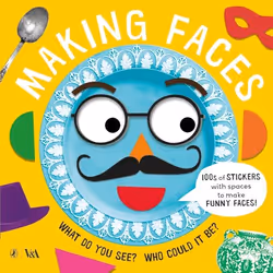 ISBN Making Faces: A Sticker Book, Anglais, 48 pages