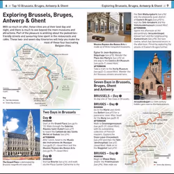 ISBN DK Eyewitness Top 10 Brussels, Bruges, Antwerp and Ghent livre Voyage Anglais