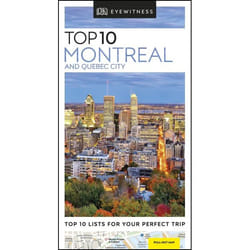 ISBN DK Eyewitness Top 10 Montreal and Quebec City livre Voyage Anglais