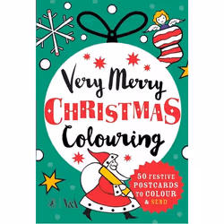 ISBN Very Merry Christmas Colouring, Anglais, 50 pages
