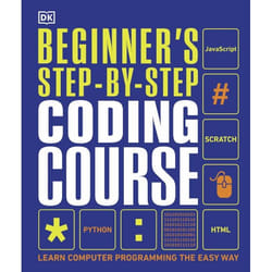 ISBN Beginner's Step-by-Step Coding Course livre Anglais Couverture rigide 360 pages