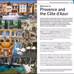ISBN DK Eyewitness Top 10 Provence and the Côte d'Azur livre Voyage Anglais