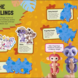 ISBN Fingerlings Ultimate Sticker Collection livre enfants & adolescents Anglais