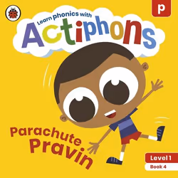 ISBN Actiphons Level 1 Book 4 Parachute Pravin, Anglais, 20 pages