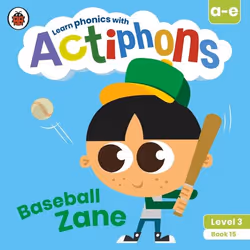 ISBN Actiphons Level 3 Book 15 Baseball Zane, Anglais, 20 pages