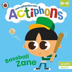 ISBN Actiphons Level 3 Book 15 Baseball Zane