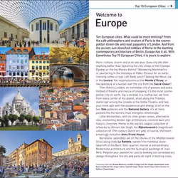 ISBN DK Eyewitness Top 10 European Cities livre Voyage Anglais