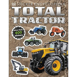 ISBN Total Tractor Sticker Encyclopedia livre Education Anglais
