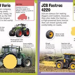 ISBN Total Tractor Sticker Encyclopedia livre Education Anglais