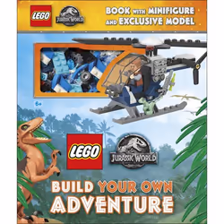 ISBN LEGO Jurassic World Build Your Own Adventure, enfants &amp; adolescents, Anglais, Couverture rigide, 80 pages