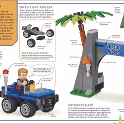 ISBN LEGO Jurassic World Build Your Own Adventure livre enfants & adolescents Anglais Couverture rigide