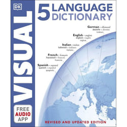 ISBN 5 Language Visual Dictionary livre référence & langage Anglais Livre broché 400 pages