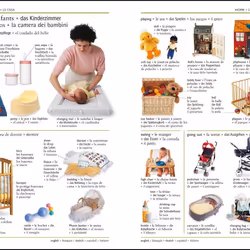 ISBN 5 Language Visual Dictionary livre référence & langage Anglais Livre broché 400 pages