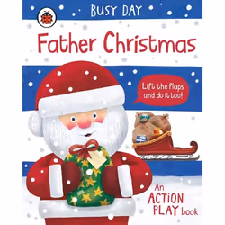 ISBN Busy Day: Father Christmas, Anglais, 12 pages