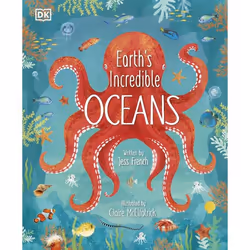 ISBN Earth's Incredible Oceans, enfants & adolescents, Anglais, Couverture rigide, 80 pages