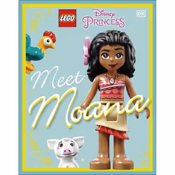 ISBN LEGO Disney Princess Meet Moana, enfants &amp; adolescents, Anglais, Couverture rigide, 64 pages
