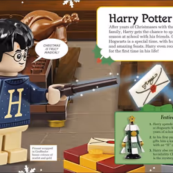 ISBN LEGO Harry Potter Hogwarts at Christmas livre enfants & adolescents Anglais Couverture rigide