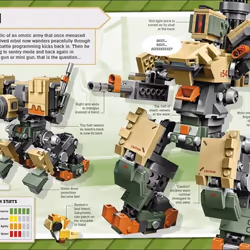 ISBN Mighty LEGO Mechs livre enfants & adolescents Anglais Couverture rigide