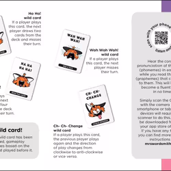 ISBN Mrs Wordsmith Phonics Blah Blah Blah Card Game, Ages 4-7 (Early Years and Key Stage 1) livre enfants & adolescents Anglais