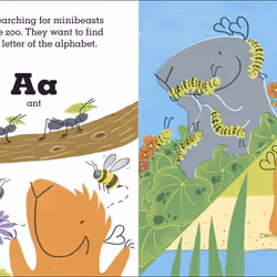 ISBN Guinea Pigs Go Bug Hunting livre enfants & adolescents Anglais Couverture rigide