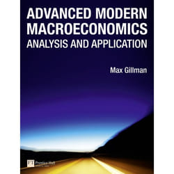 Prentice Hall Advanced Modern Macroeconomics livre 608 pages
