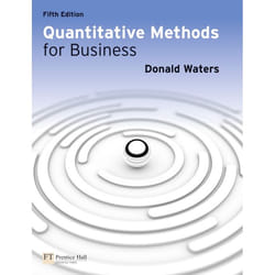 Prentice Hall Quantitative Methods for Business, 5/E livre Business & finance 624 pages