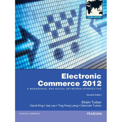 Pearson Education Electronic Commerce 2012 Global Edition livre