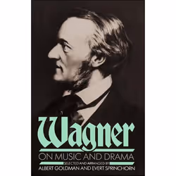 ISBN Wagner On Music And Drama, histoire, Anglais, Livre broché, 447 pages