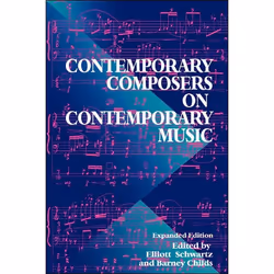 ISBN Contemporary Composers On Contemporary Music, Education, Anglais, Livre broché, 510 pages