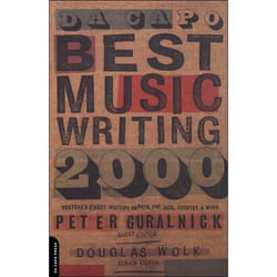 ISBN Da Capo Best Music Writing 2000