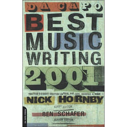 ISBN Da Capo Best Music Writing 2001 livre Education Anglais
