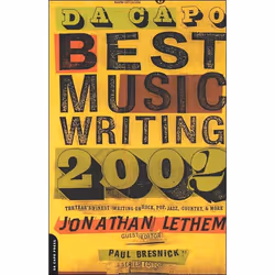 ISBN Da Capo Best Music Writing 2002, histoire, Anglais, Livre broché, 368 pages