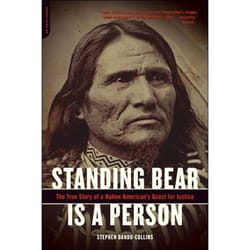 ISBN Standing Bear Is a Person livre histoire Anglais