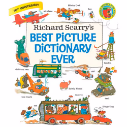 ISBN Richard Scarry’s Best Picture Dictionary Ever, Anglais, Couverture rigide, 128 pages