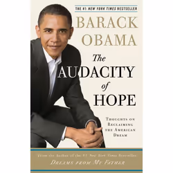 ISBN The Audacity of Hope, biographie, Anglais, Livre broché, 384 pages