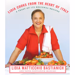 ISBN Lidia Cooks from the Heart of Italy, nourriture & boisson, Anglais, Couverture rigide, 432 pages
