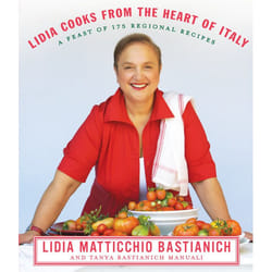 ISBN Lidia Cooks from the Heart of Italy livre nourriture & boisson Anglais Couverture rigide