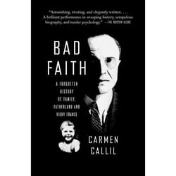 ISBN Bad Faith livre biographie Anglais