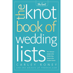 ISBN The Knot Book of Wedding Lists livre