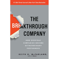 ISBN The Breakthrough Company livre