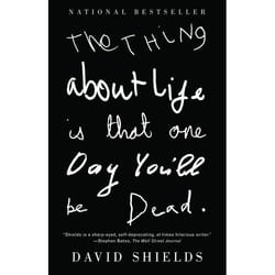 ISBN The Thing About Life Is That One Day You’ll Be Dead livre biographie Anglais